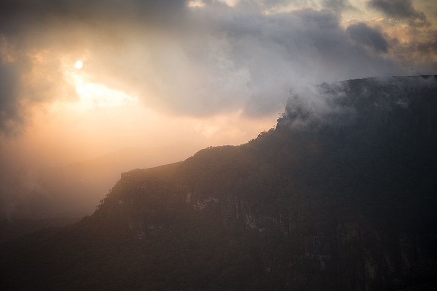Sunset in the Budawangs, Morton National Park