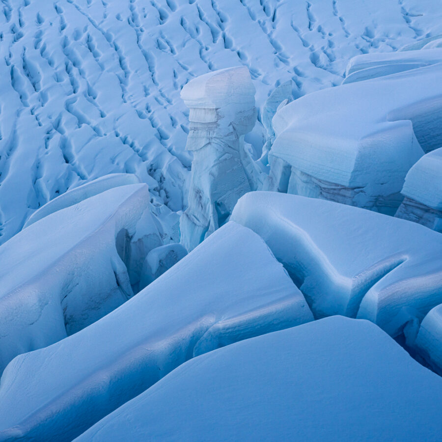 Ice Crevasse, Copyright William Patino, New Zealand Landscape Photographer