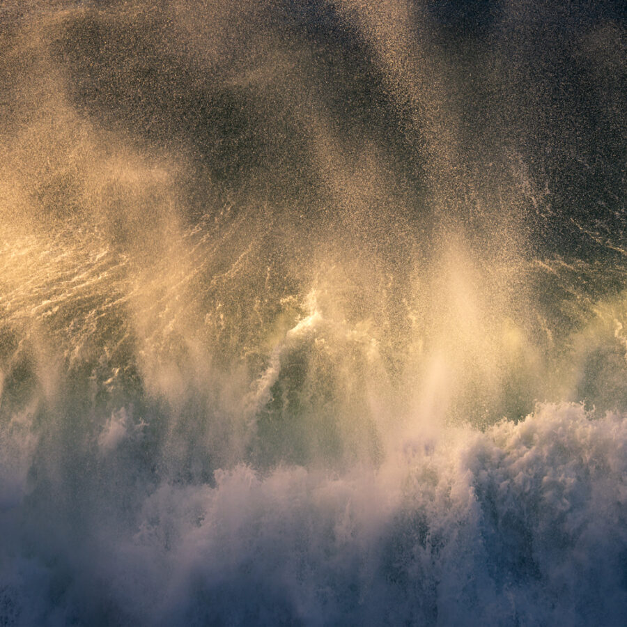 Wave Breaking, Sea Spray New Zealand